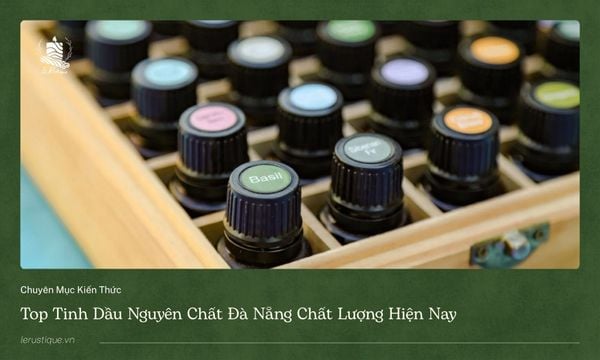 Top tinh dầu nguyên chất Đà Nẵng chất lượng hiện nay