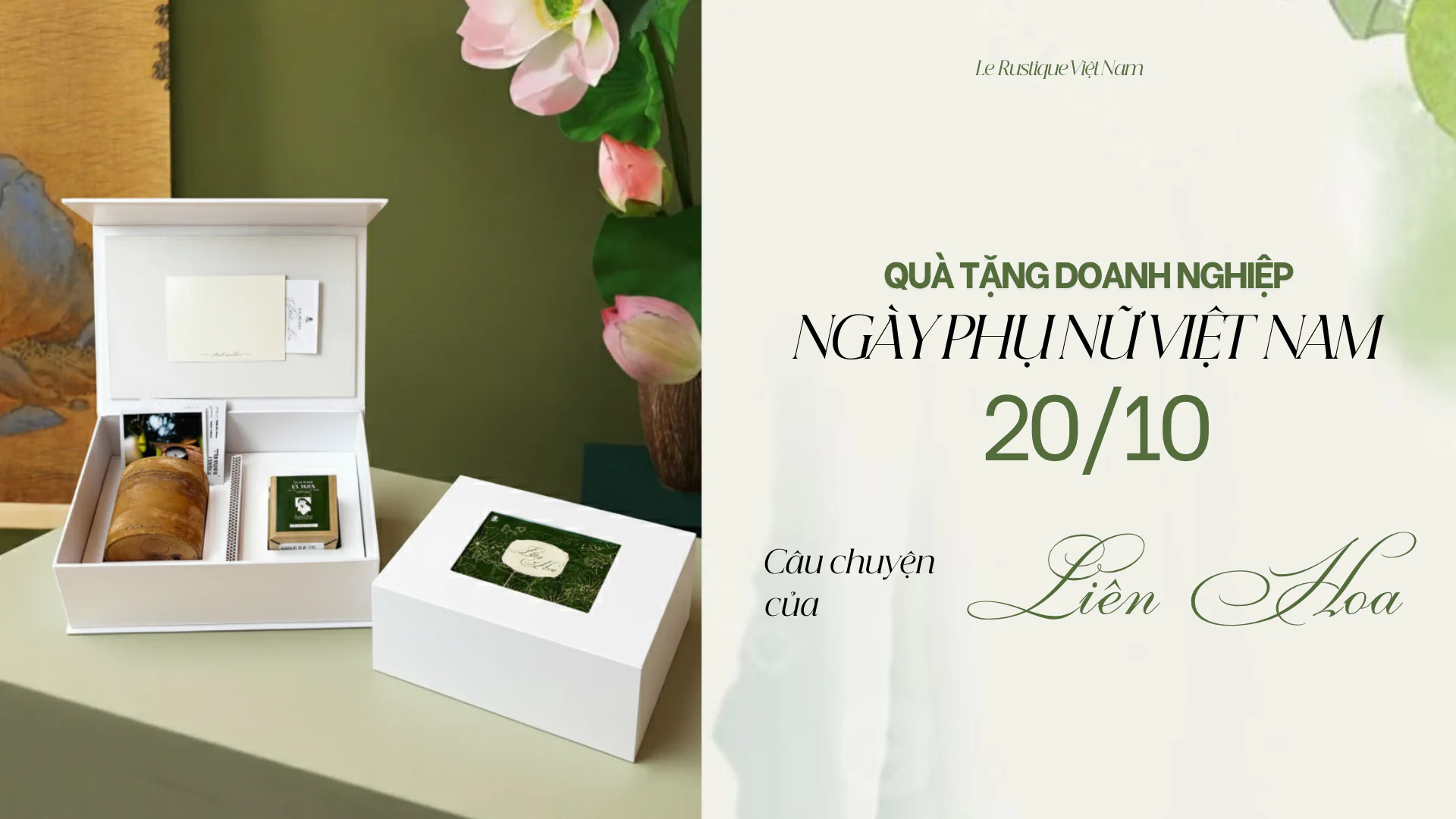 Quà tặng doanh nghiệp 20-10 Le Rustique