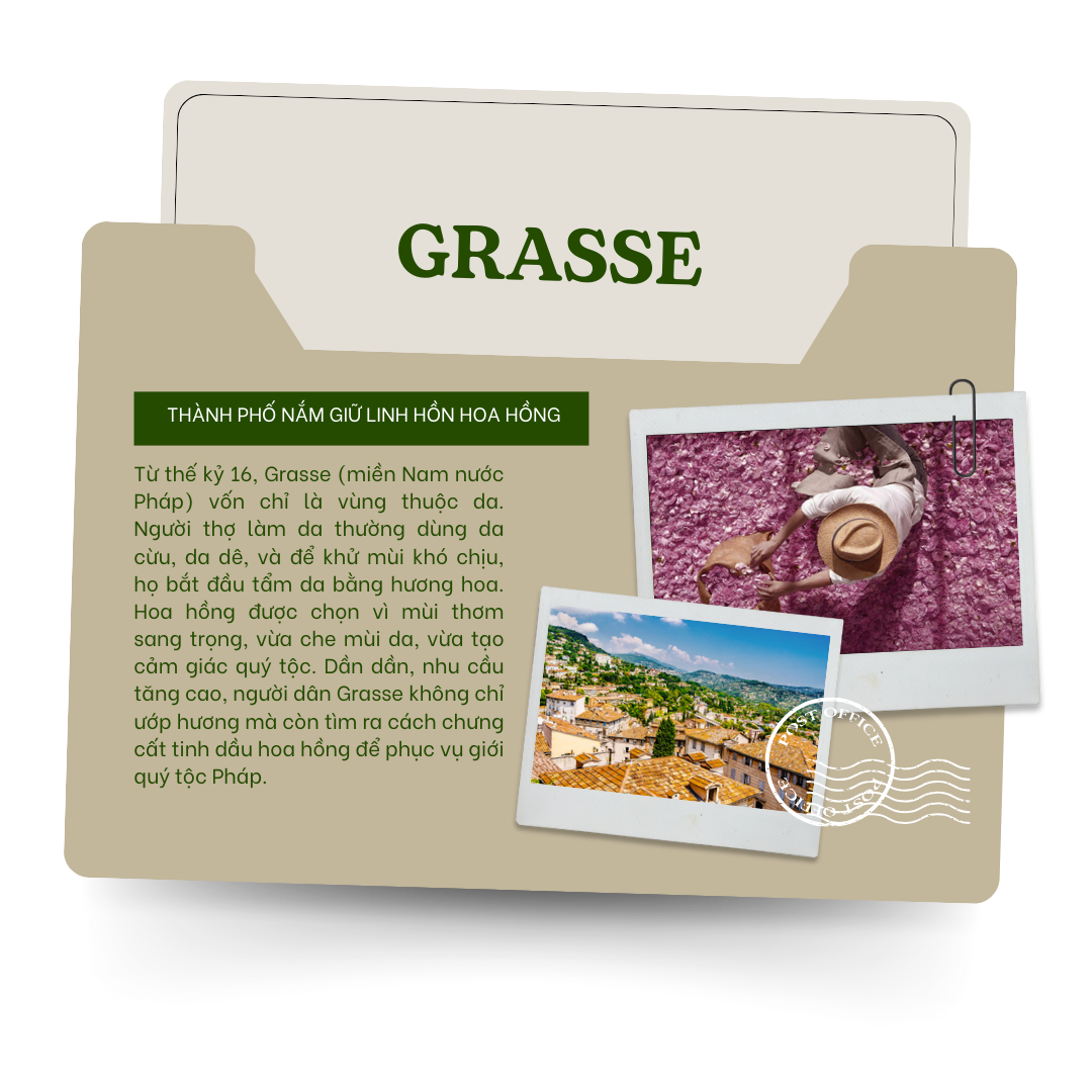 Grasse - thành phố nắm giữ linh hồn hoa hồng