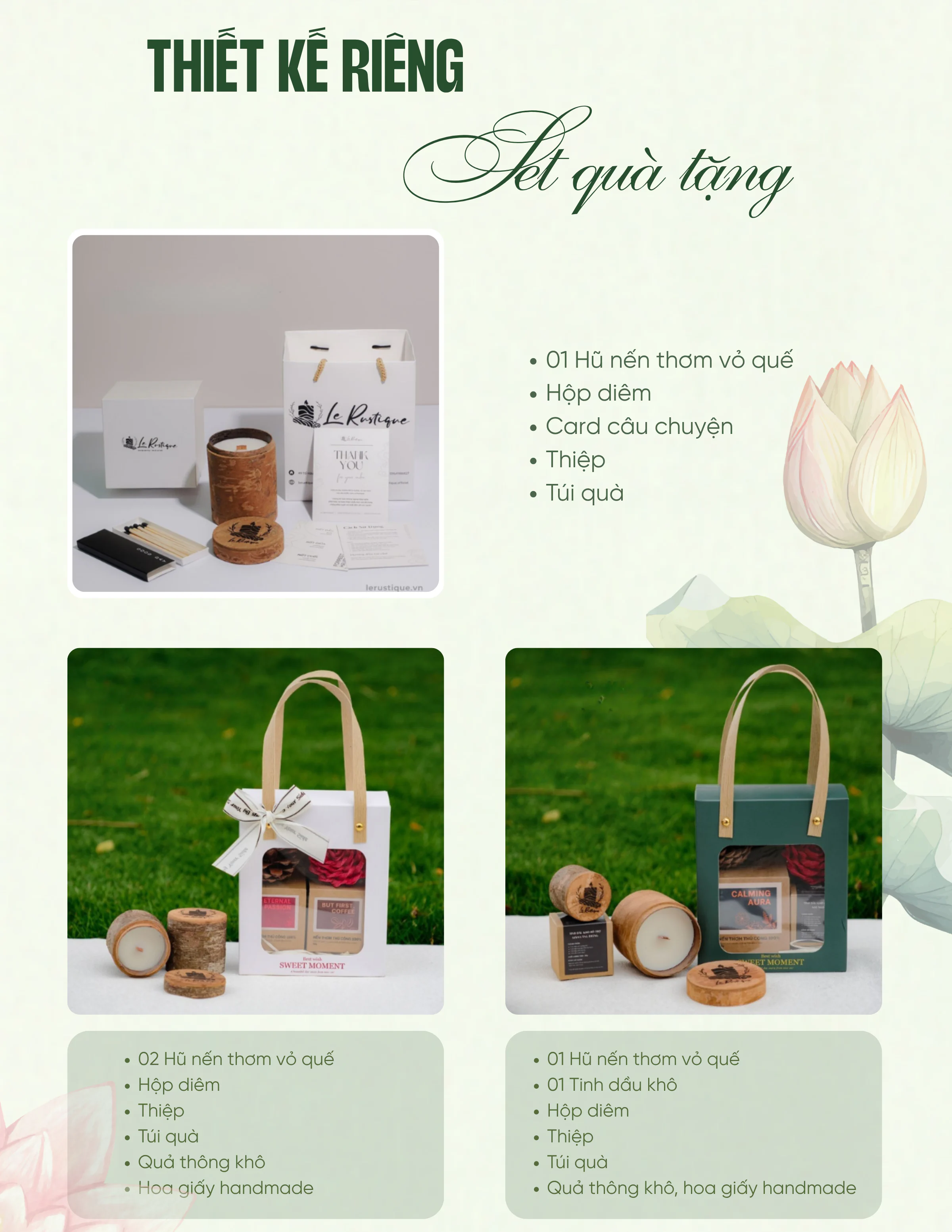 Quà tặng doanh nghiệp 20-10 Le Rustique