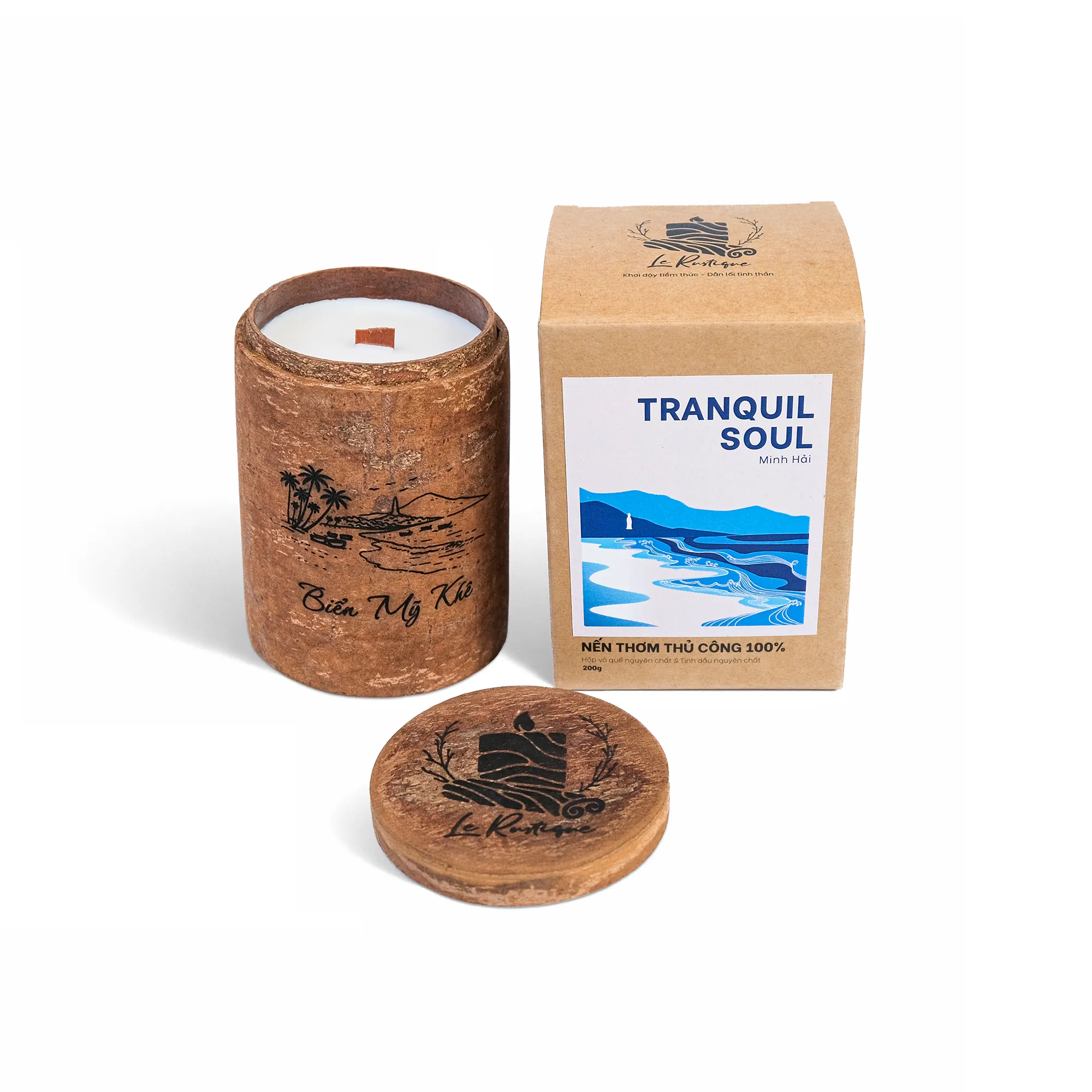 nến thơm thiên nhiên Minh Hải - Le Rustique