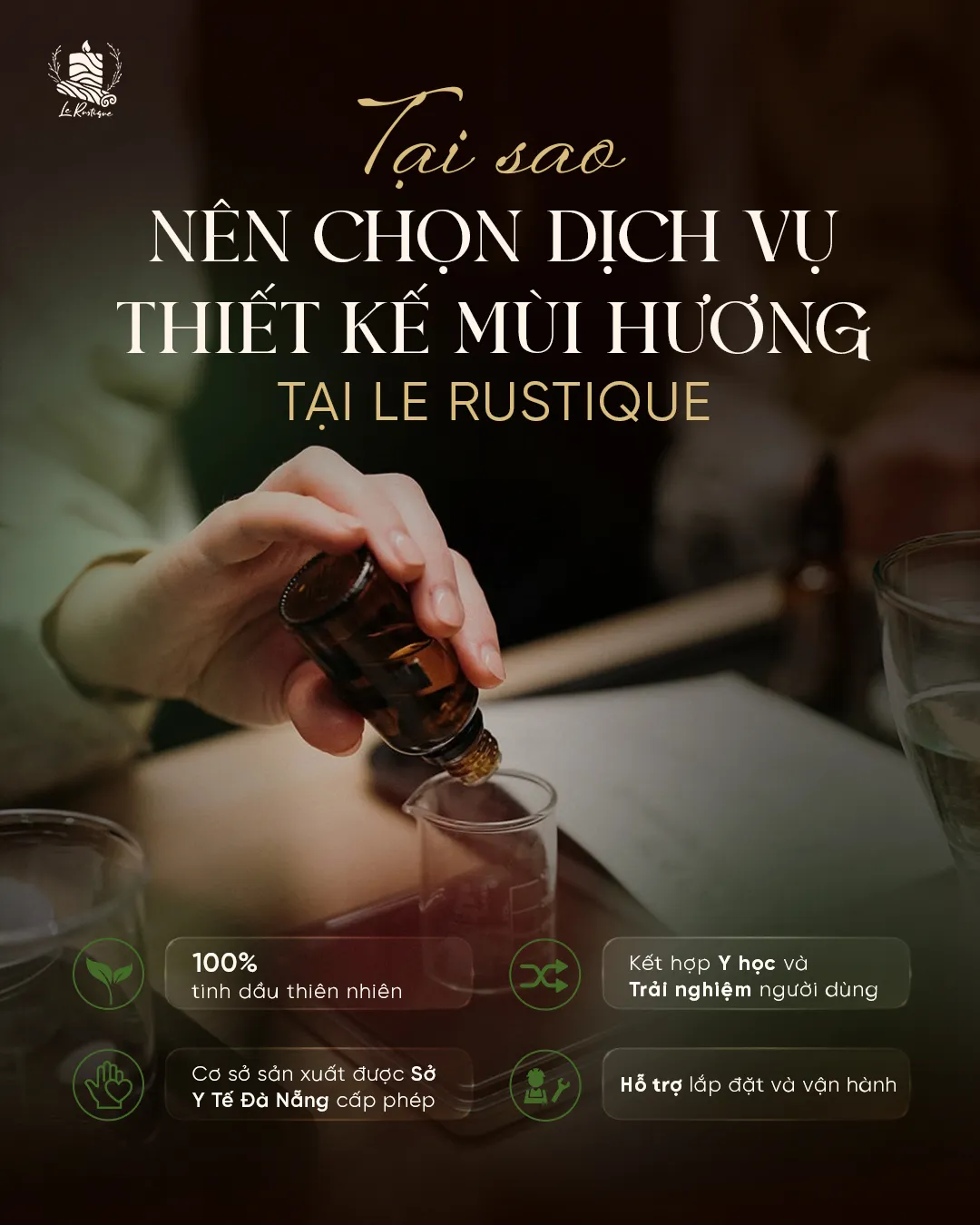 Tinh dầu cao cấp Le Rustique