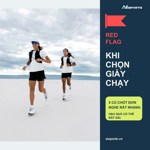 4 red flag khi chọn giày chạy: đừng chọn chỉ vì hot, sale hay cùng size | AISports