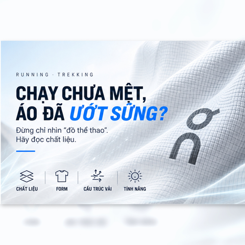 Chọn quần áo chạy: xem chất liệu, form và cấu trúc vải