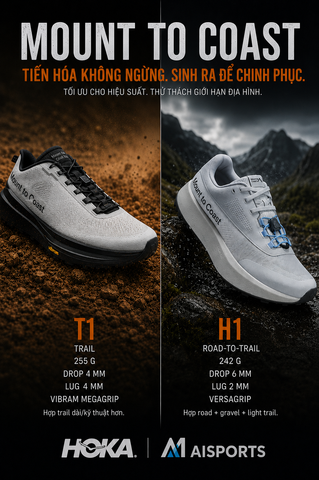 Mount to Coast H1 vs T1: chọn theo mặt đường, không chọn theo độ nổi