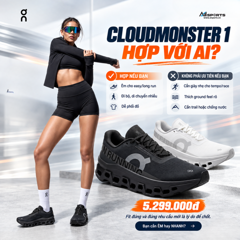 On Cloudmonster 1 không phù hợp với ai?