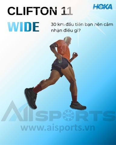 HOKA Clifton 11 Wide: Kiểm tra fit và đánh giá sau 30 km đầu tiên