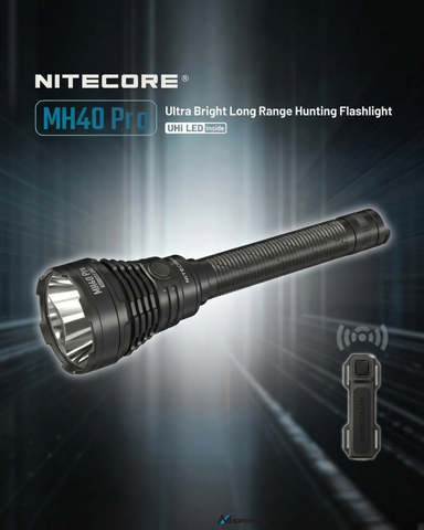 NITECORE MH40 Pro: đèn pin chiếu xa tối đa 1.300m
