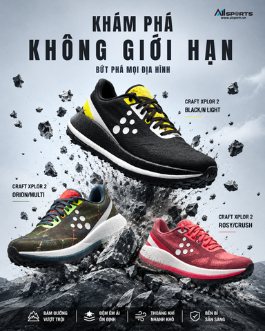 Craft Xplor 2: một đôi giày cho hành trình từ đường nhựa đến gravel