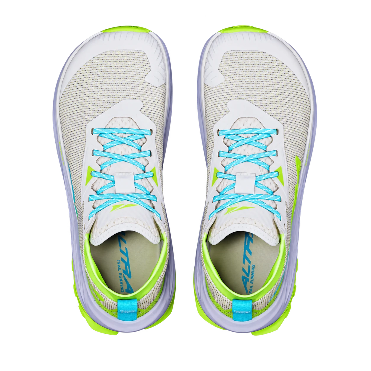 Altra Olympus 275 HiLo nữ nhìn từ phía trên để kiểm tra phom