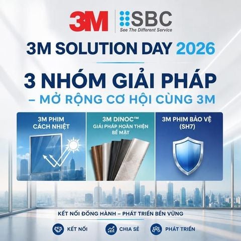 3M SOLUTION DAY 2026: Kết nối đồng hành – Cùng khám phá những giải pháp mới từ 3M
