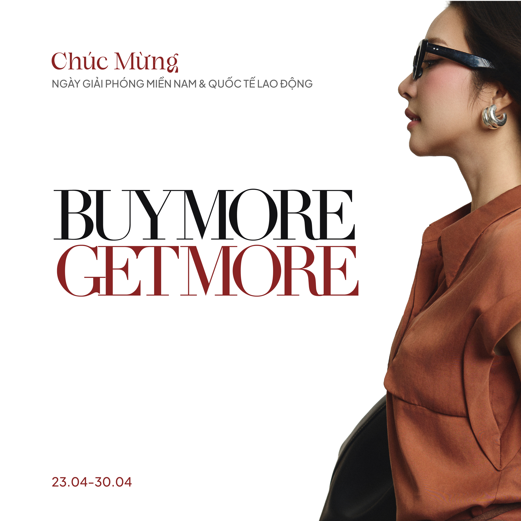 CELEBRATE HER MOMENT CHÀO MỪNG 30/4 - 1/5 RỘN RÀNG SALE LỚN