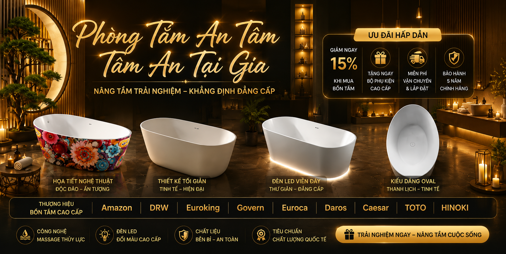 Bồn Tắm Nghệ Thuật