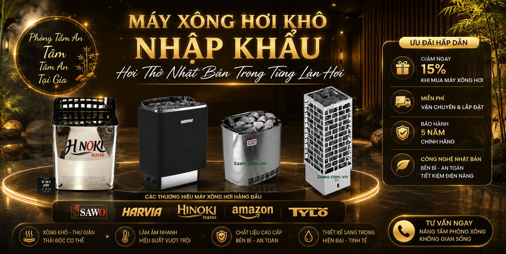 Máy Xông Hơi Khô