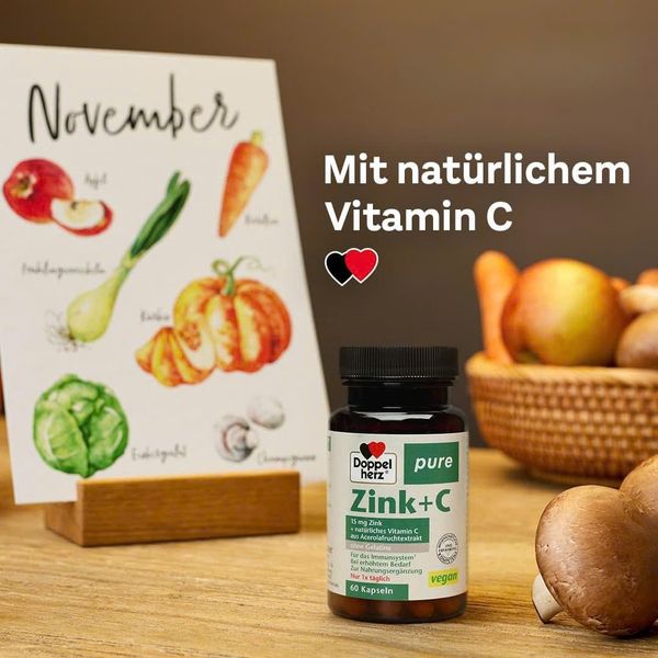 Viên uống Zink C Vegan Doppelherz 60 viên