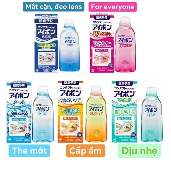 Nước rửa mắt eyebon Nhật 500ml chính hãng