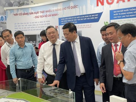 TRUYỀN TẢI THÔNG ĐIỆP VẬT LIỆU XÂY DỰNG XANH, BỀN VỮNG TẠI TRIỂN LÃM THÀNH TỰU ĐẤT NƯỚC