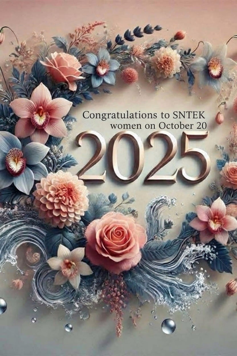 CHÚC MỪNG PHỤ NỮ SNTEK NGÀY 20 THÁNG 10