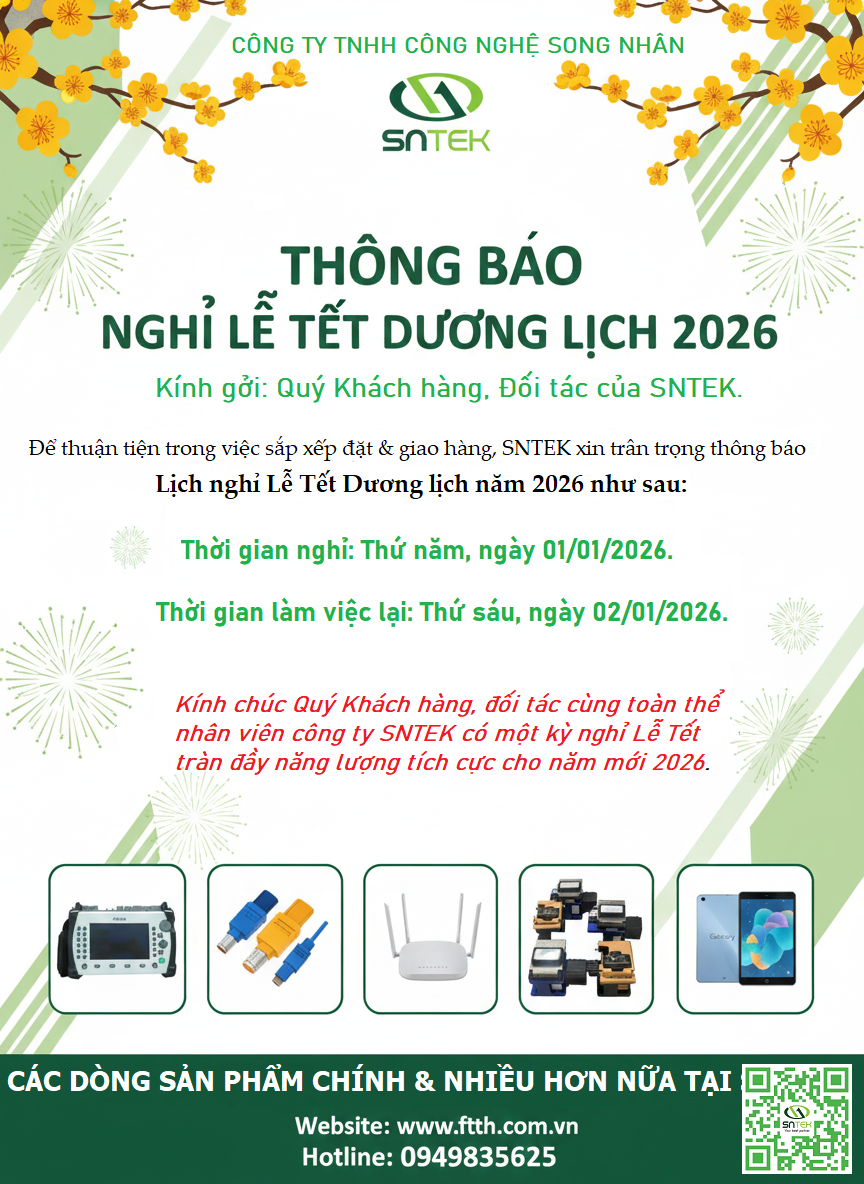 THÔNG BÁO NGHỈ TẾT DƯƠNG LỊCH 2026