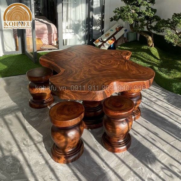 NỘI THẤT GỖ TỰ NHIÊN GÓP PHẦN TẠO NÊN GIÁ TRỊ CUỘC SỐNG