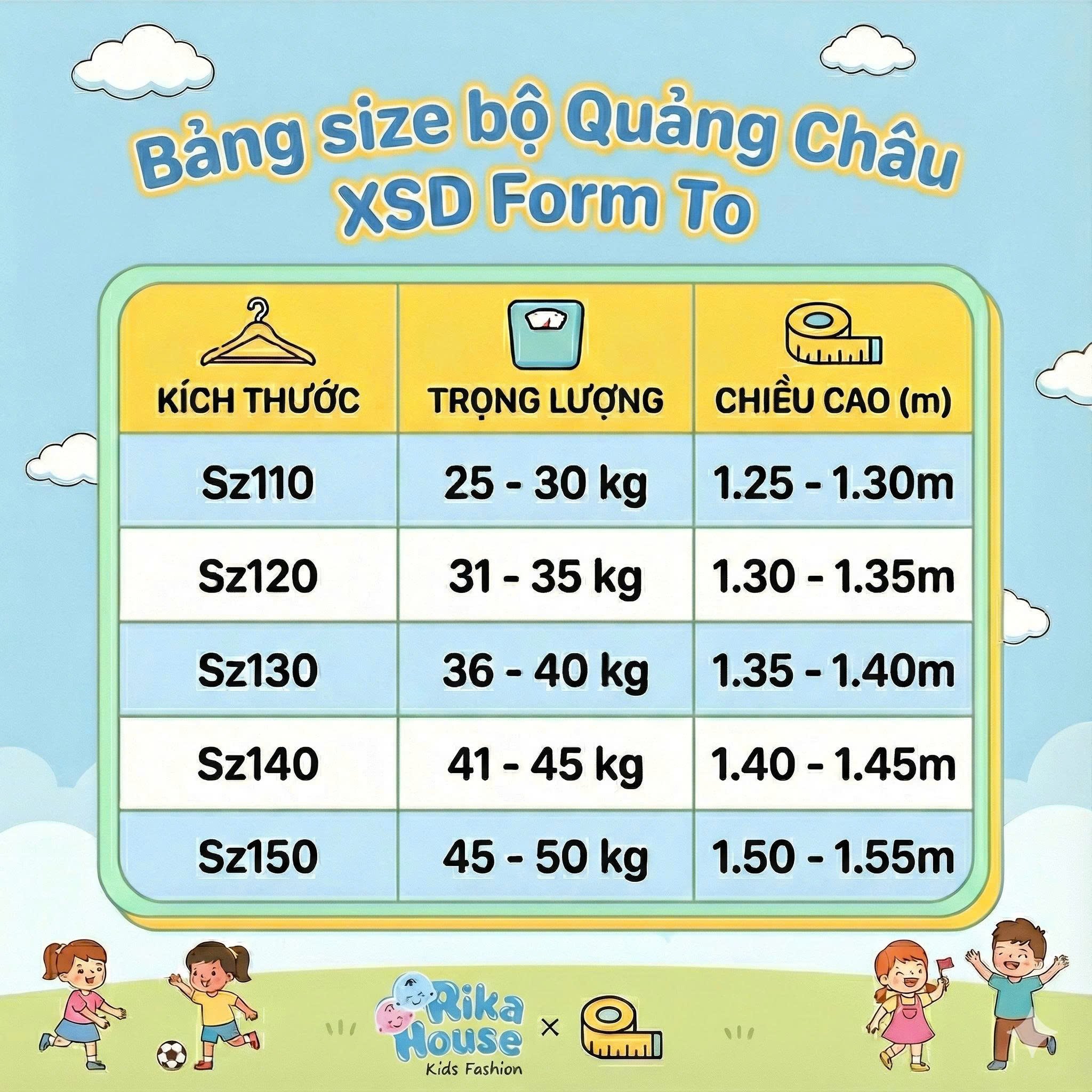 bộ bé trai Quảng Châu Notrend 2005