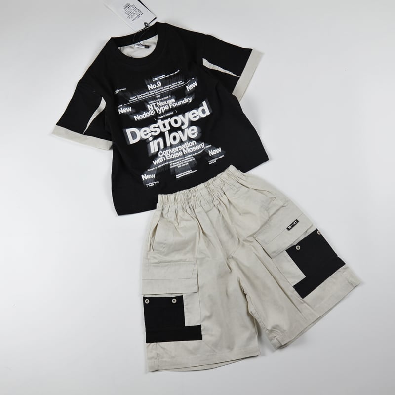 Bộ bé trai thô Quảng Châu Destroy 2018