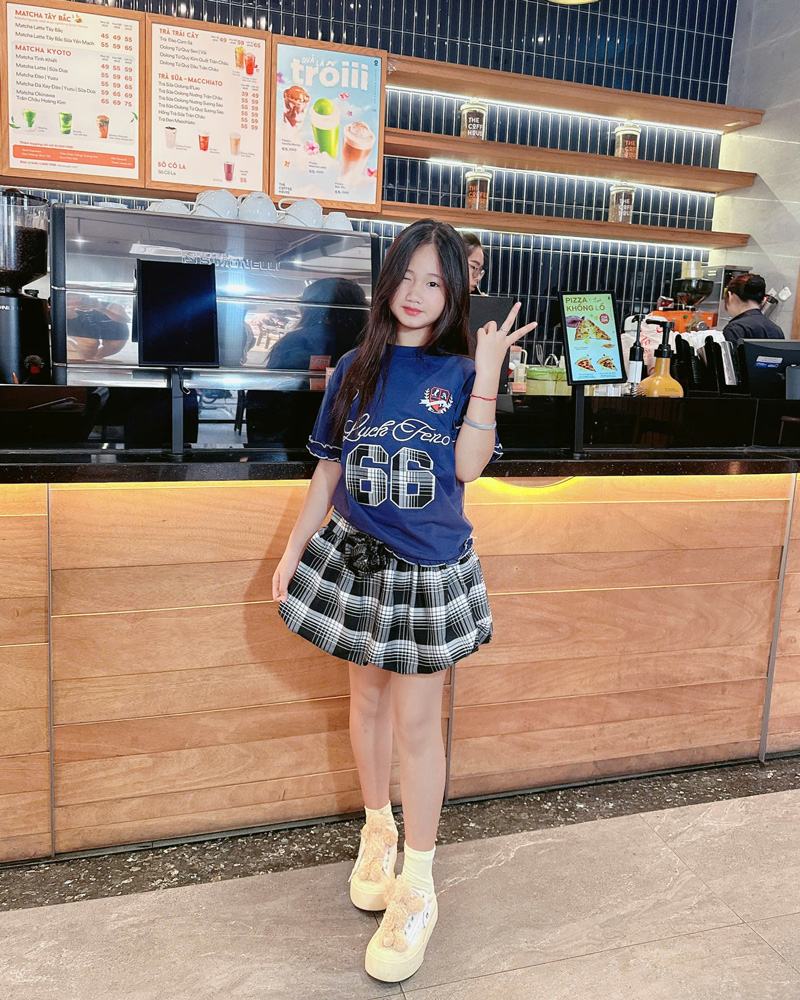 Bộ chân váy bí bé gái số 66