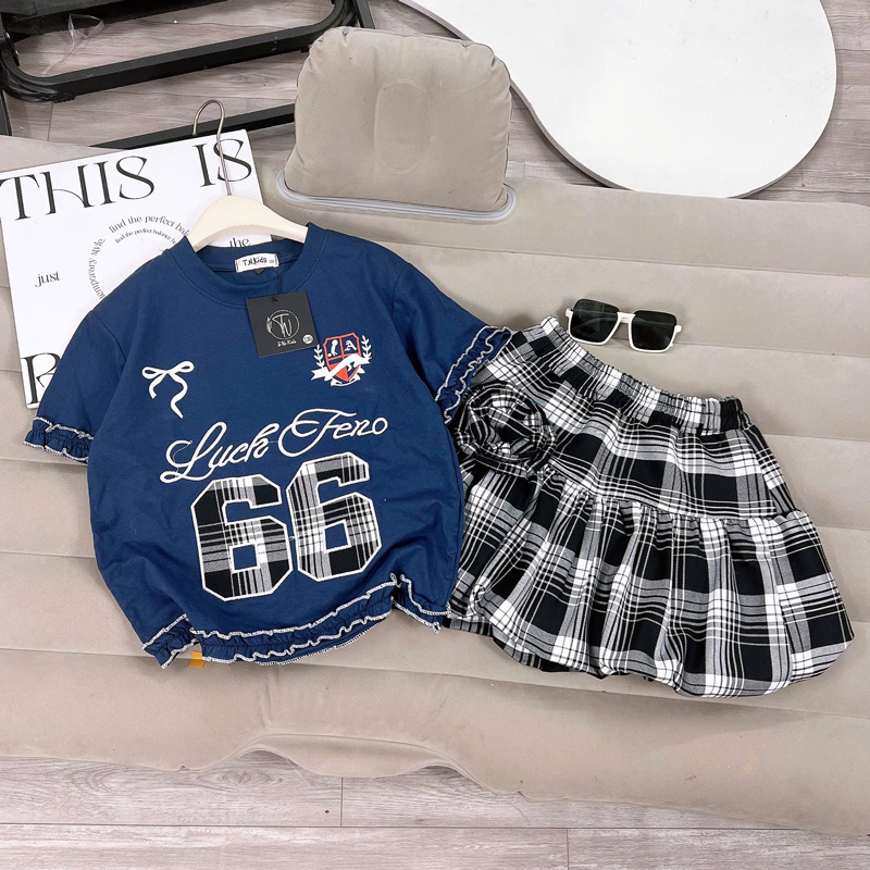 Bộ chân váy bí bé gái số 66