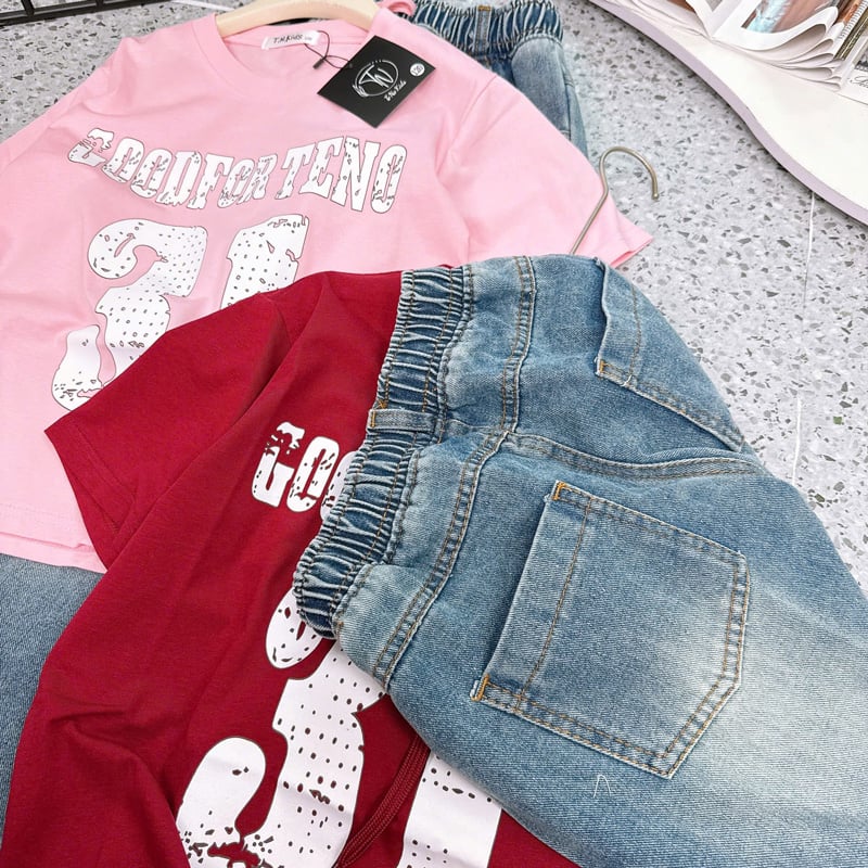 bộ jean dài bé gái số 31