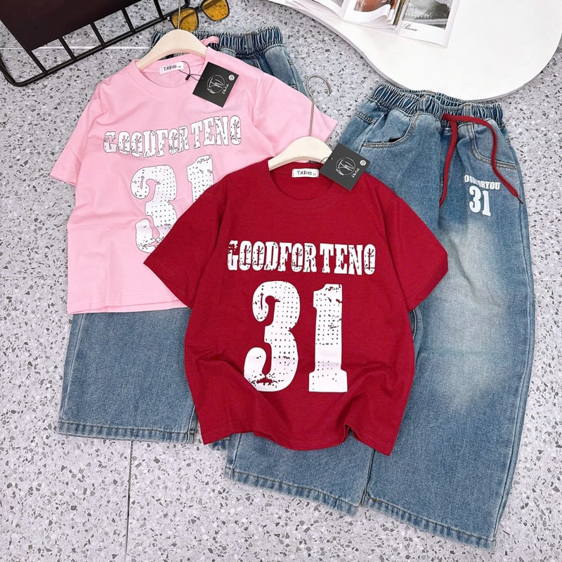 bộ jean dài bé gái số 31