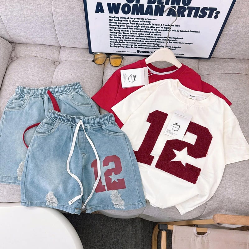 Bộ jean ngố bé gái số 12