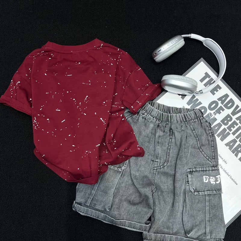 Bộ jean Quảng Châu bé trai MFS 9813