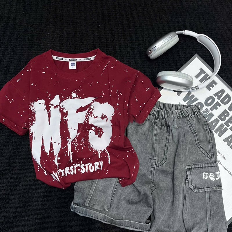 Bộ jean Quảng Châu bé trai MFS 9813