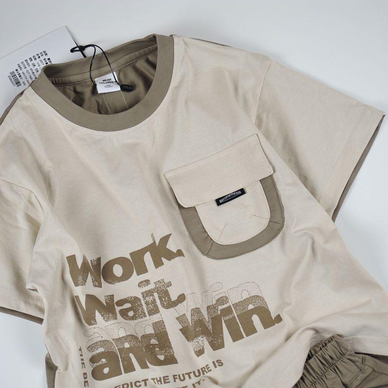 Bộ thun bé trai Quảng Châu Work 2017