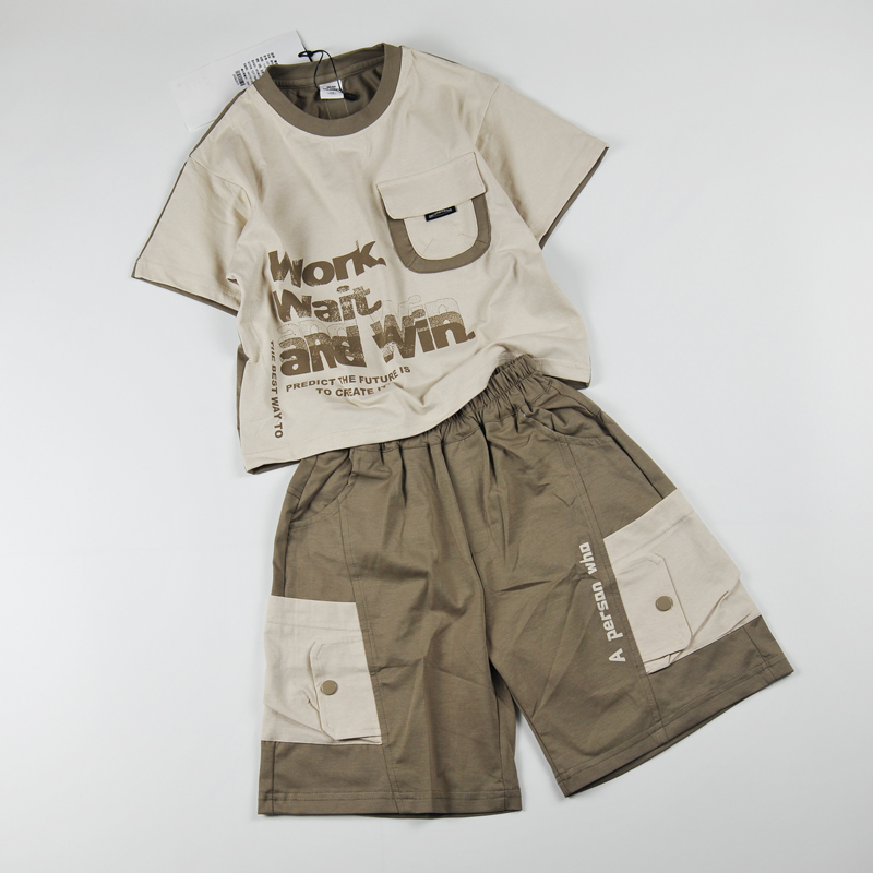 Bộ thun bé trai Quảng Châu Work 2017