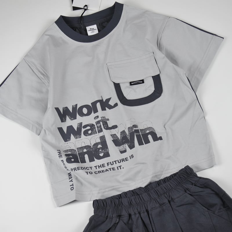 Bộ thun bé trai Quảng Châu Work 2017