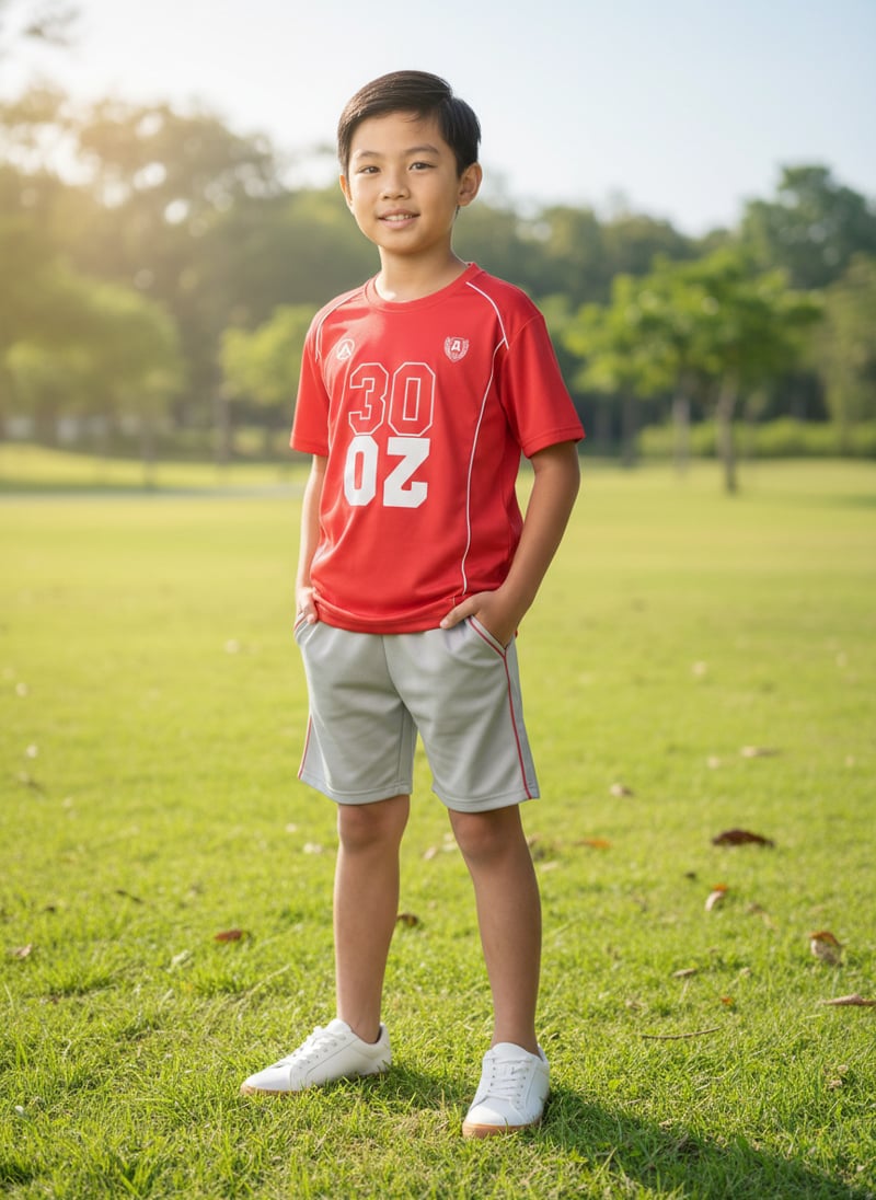 Bộ thun bé trai thể thao 2030