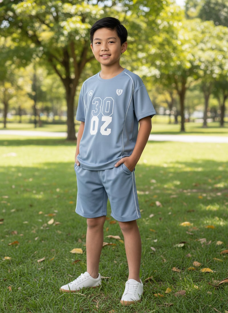 Bộ thun bé trai thể thao 2030