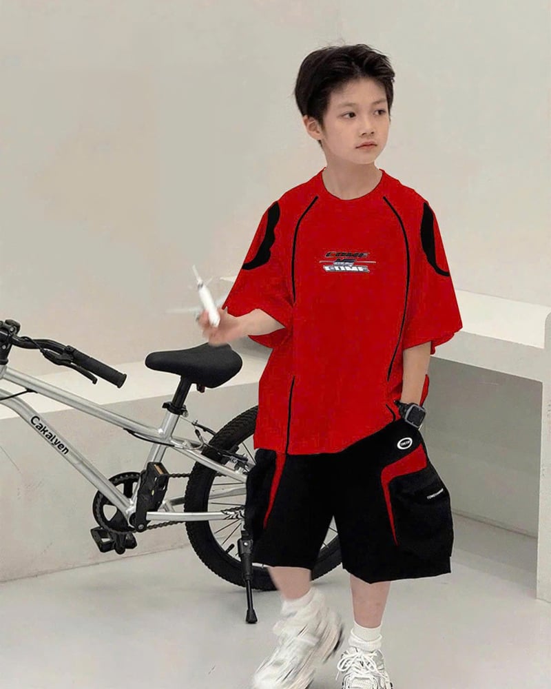 Bộ thun bé trai thể thao Come Me