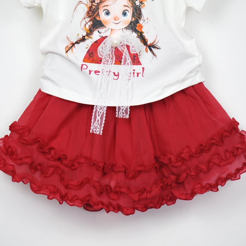 Set váy bé gái cô gái bèo