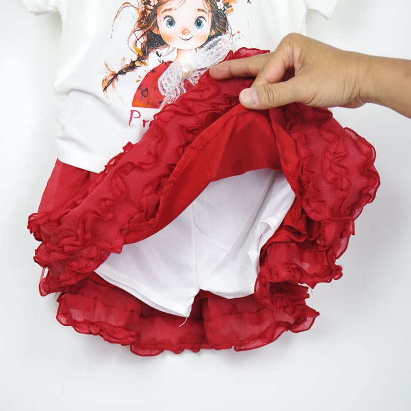 Set váy bé gái cô gái bèo