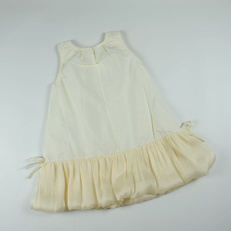 đầm bí nơ tơ óng 1586