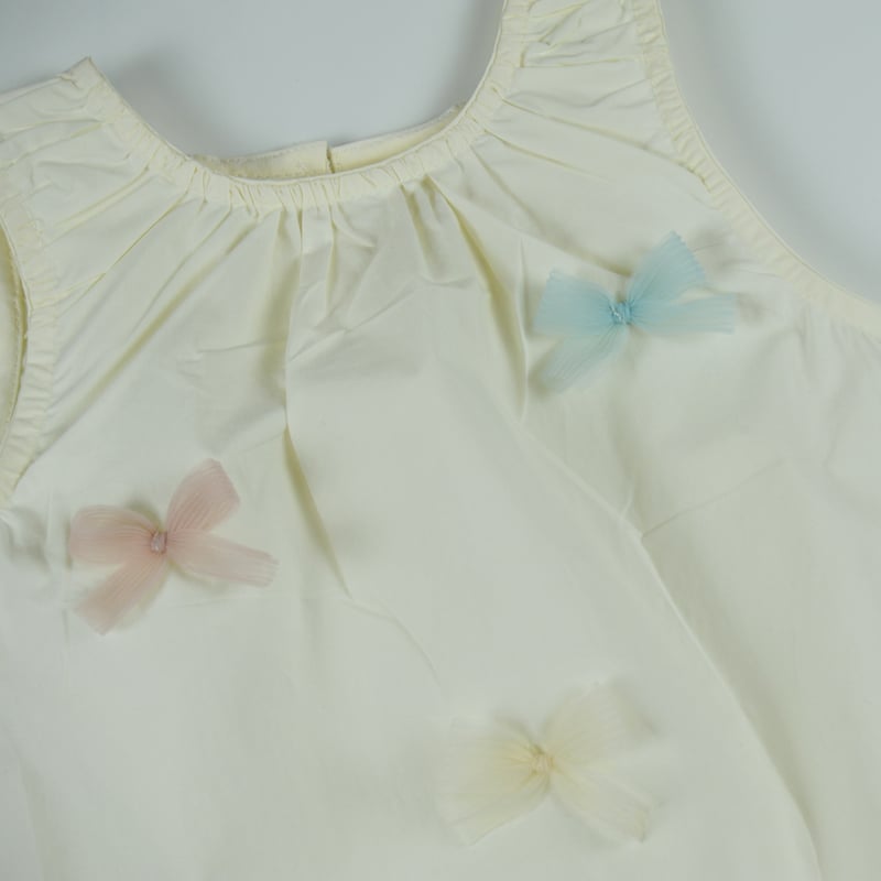 đầm bí nơ tơ óng 1586