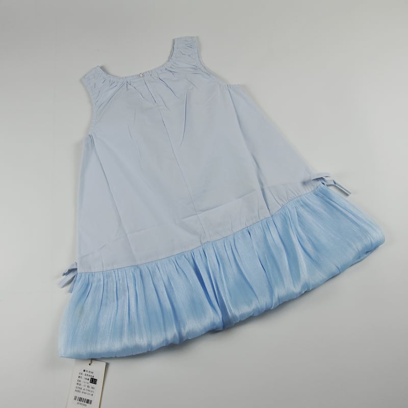 Đầm bí nơ tơ óng 1586