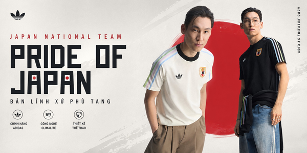 Áo đấu đội tuyển Nhật Bản chính hãng - Đẳng cấp Samurai