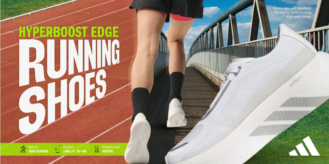 adidas Hyperboost Edge – Giày chạy bộ thế hệ mới với Hyperboost Pro đã có mặt tại Mixsport
