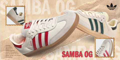 Khẳng định sức hút với những bản phối mới từ adidas Samba OG