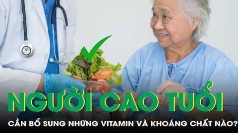 Khám phá lợi ích của vitamin đối với người cao tuổi