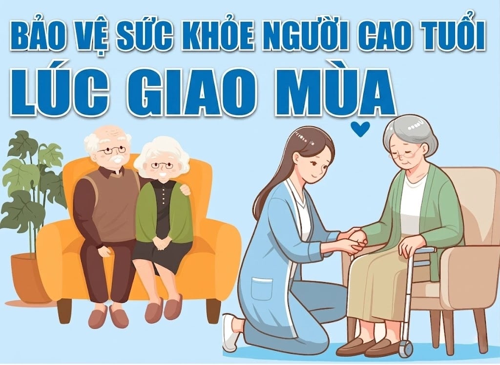 Người cao tuổi cần chú ý gì khi thời tiết giao mùa