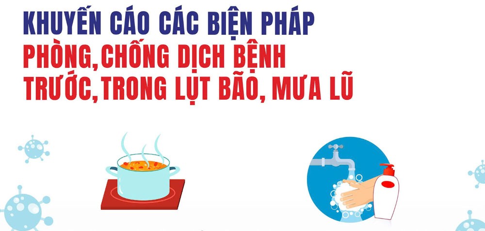 Nguyên tắc dinh dưỡng giúp phòng bệnh tiêu hóa sau bão lũ